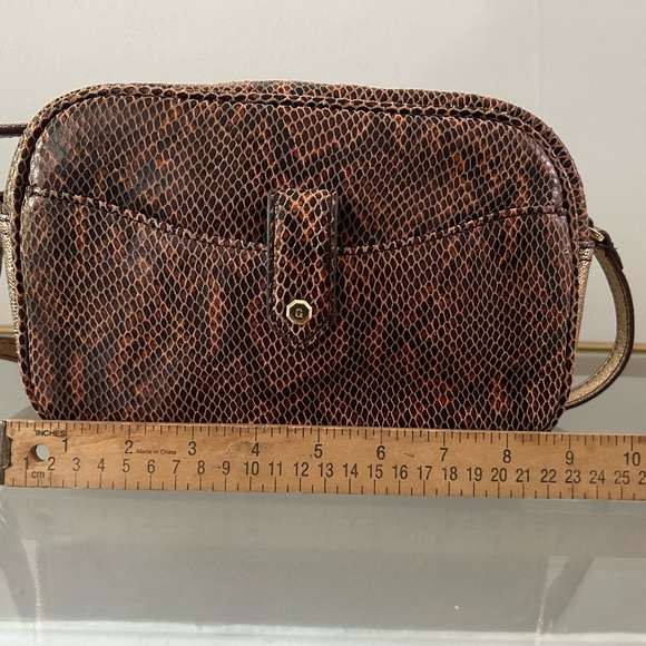 G.I.L.I. Snakeskin camera bag with wallet - Picture 5 of 13